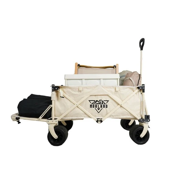 Extra Long Camping Trolley Folding Wagon Cart