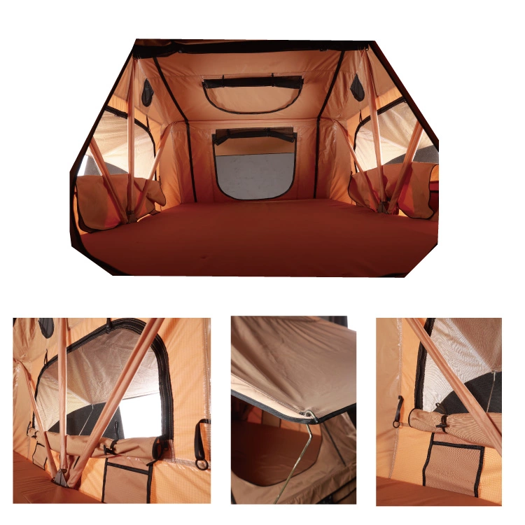 3 Person SUV Camping Tent Lightest Soft Rooftop Tent 4