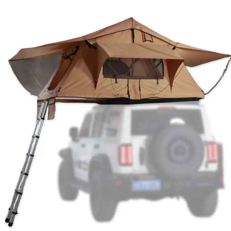 3人SUVキャンプテント最も軽い柔らかい屋上テント